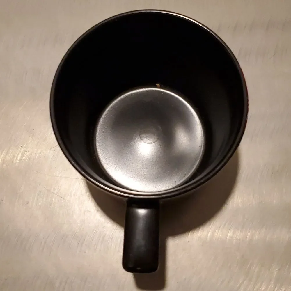 Starbucks 2016 Holiday Ornament Print Coffee Mug Black 14 oz